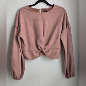 Elegant Mauve Women's Top Mustard Seed